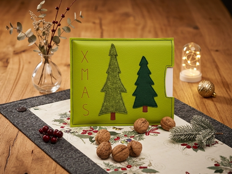 Weihnachtliche Schokoladenhüllen Mix 2  - ITH-Stickdatei